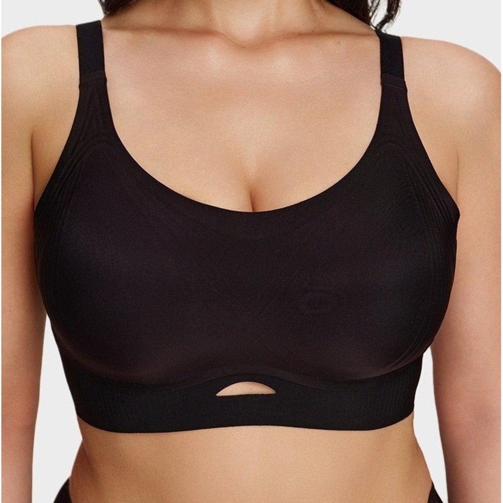 Shecurve AirEase 4D Lift Wrap Sculpting Wire-Free Bra Black XL